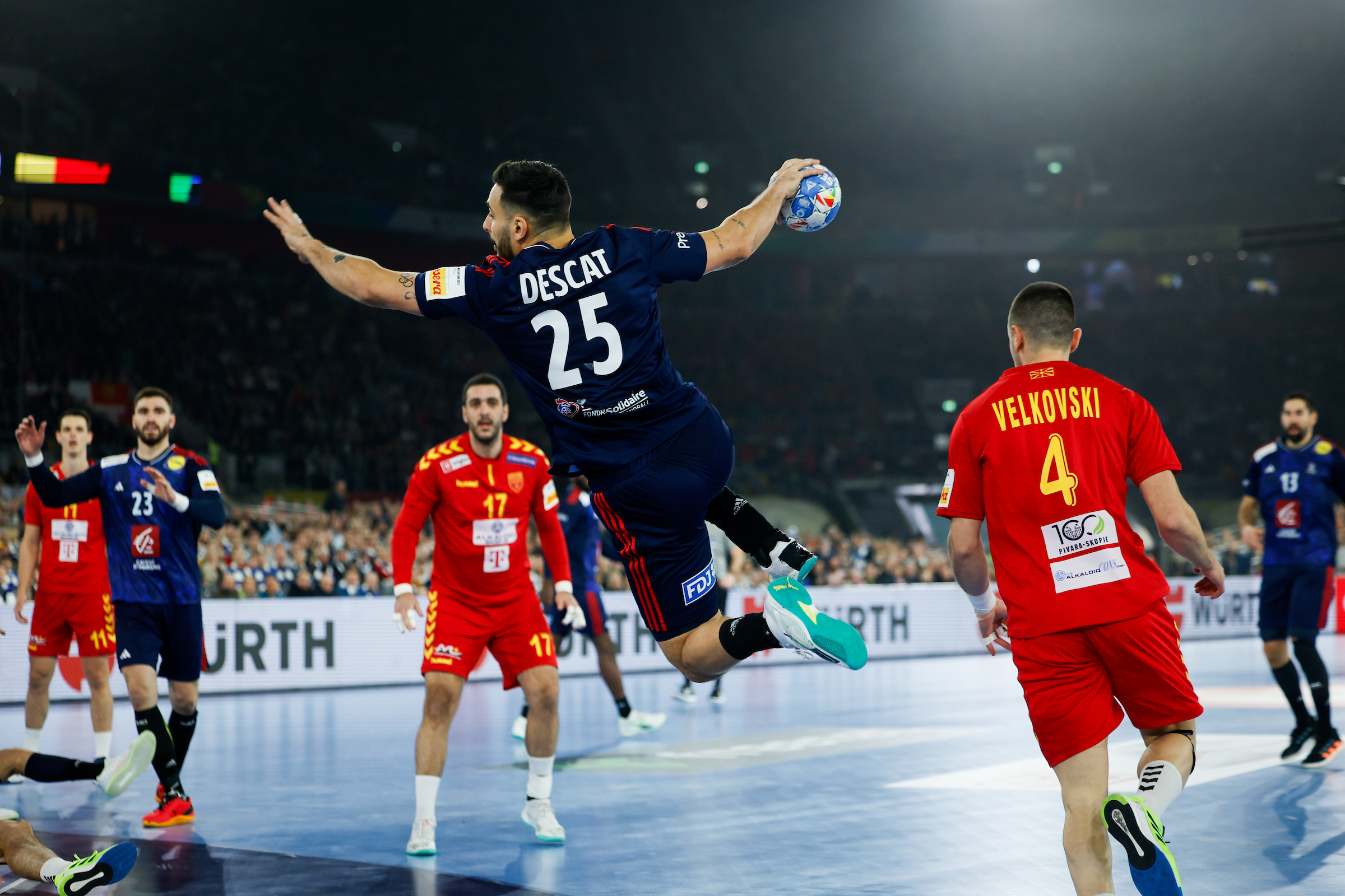 France Open EHF EURO 2024 With Clear Win   Fra Mkd Fra N25 