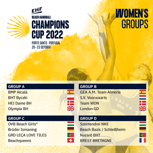 EHF Champions Cup: Beach & Da Gang spielt um Bronze, deutsches Duo hat  Chance auf Platz Fünf